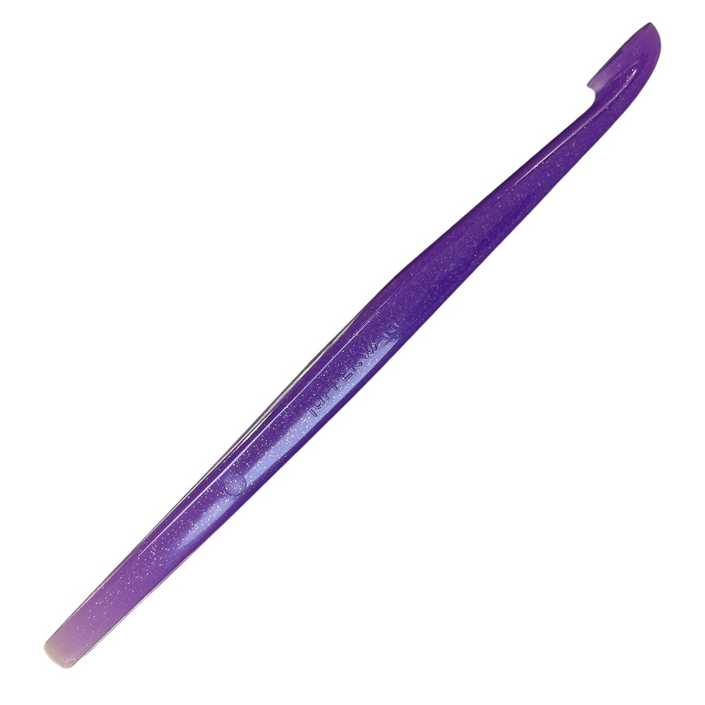 Tupperware Purple Glitter Citrus Orange Peeler Tool Kitchen Gadget Sparkle Sheer